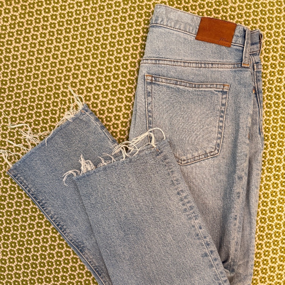 JCrew Demi Boot Crop Jean Size 28